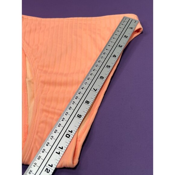 Wild Fable - Women's Ribbed High Leg Cheeky High Waist Bikini Bottom - XXS (00) - Picture 7 of 11